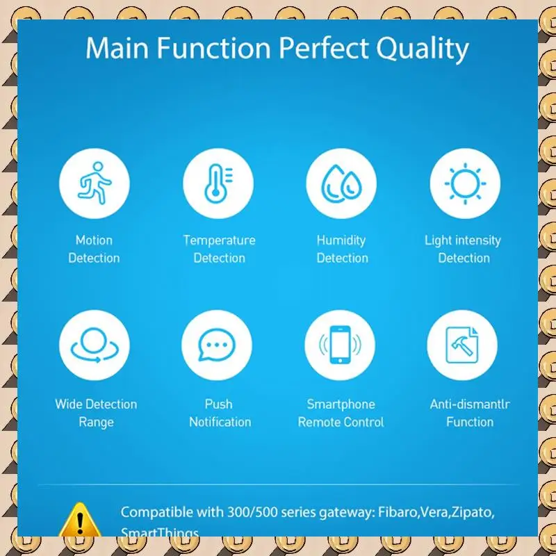 A003 4 шт. Z-Wave 700 PIR детектор движения с датчиком температуры и влажности, домашняя автоматизация, работа с Smartthing Vera C