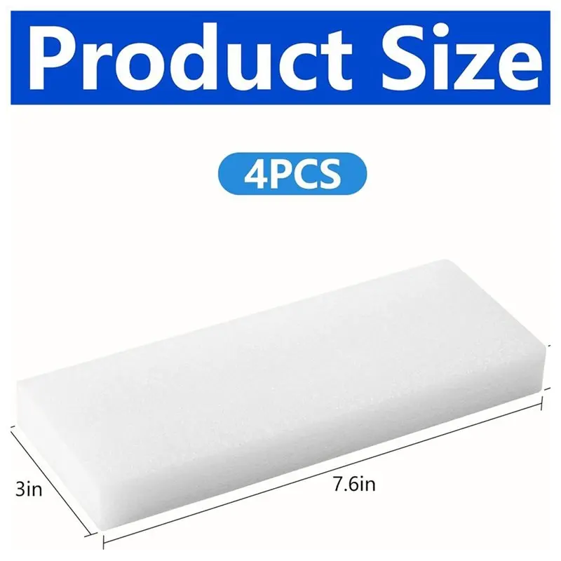 ABGE-Water Weir Gate Replacement Parts 4Pc- For SPX1082K Baffle Foam Replacement, 550-9950 Sponge