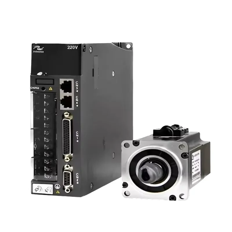Inovance New Servo Set SV660N 750W 220V AC Ethercat Motor Drive MS1H1-75B30CB-A331R + SV660NS5R5I