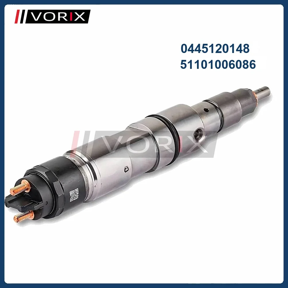 

0445120148 51101006086 Fuel Injector for MAN D0834LFL5 Truck TGL TGM
