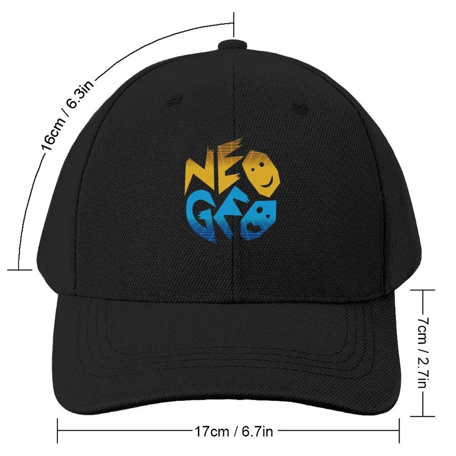 Neo Geo logo retro style Baseball Cap Luxury Man Hat Hat Man For The Sun birthday Ladies Men's