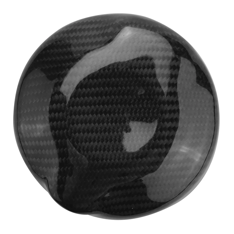 A48P-3X لميني كوبر S JCW F55 F56 F57 2014-2020 ألياف الكربون الجافة خزان الغاز خزان الوقود غطاء تغليف الملحقات #5