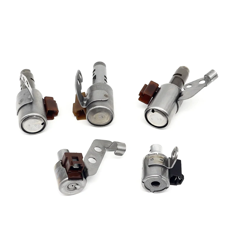 Zestaw elektrozaworów skrzyni biegów U140E U240E U140 U240 U241, 5 sztuk/zestaw, do Toyota RAV4 Solara Camry Lexus ES300 RX300 2001-2002