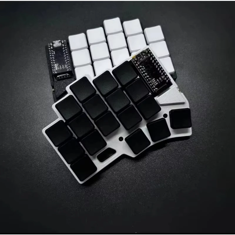 Corne Split Keyboard Temper Type Low Profile Wireless Bluetooth Keboards Zmk Customized Hot-swap Ergonomic Gaming Keyboard