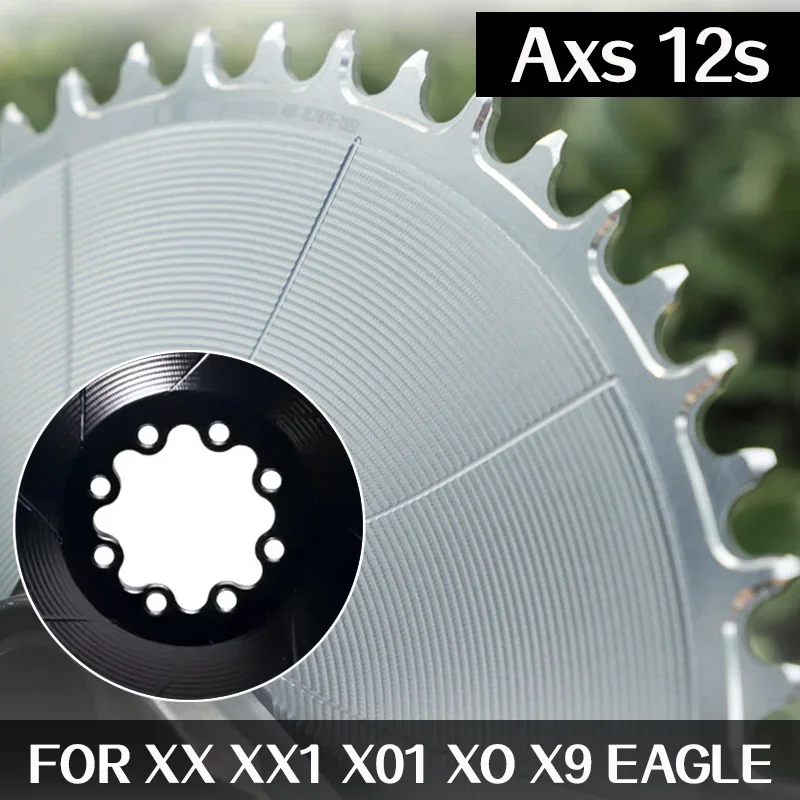 

For Sram Chainring 8 Bolt Direct Mount Aero Chainring 28t 30t Single Silver Crown 32 34 36 38 Teeth Mtb For Sx Nx X0 Xx Axs 12s