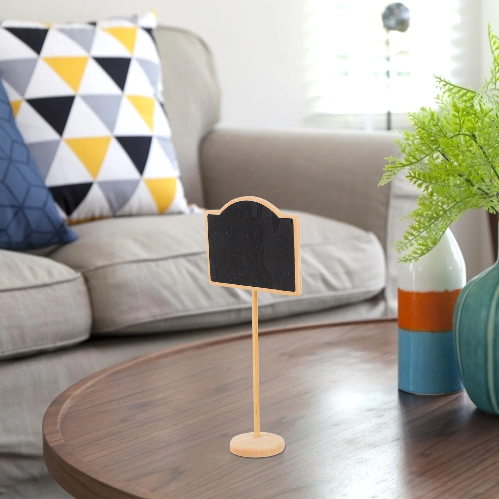 

10pcs Mini Chalkboard Sign Small Wooden Message Board For Home Bar Party Memo Blackboard Lightweight Portable Chalkboard Signs