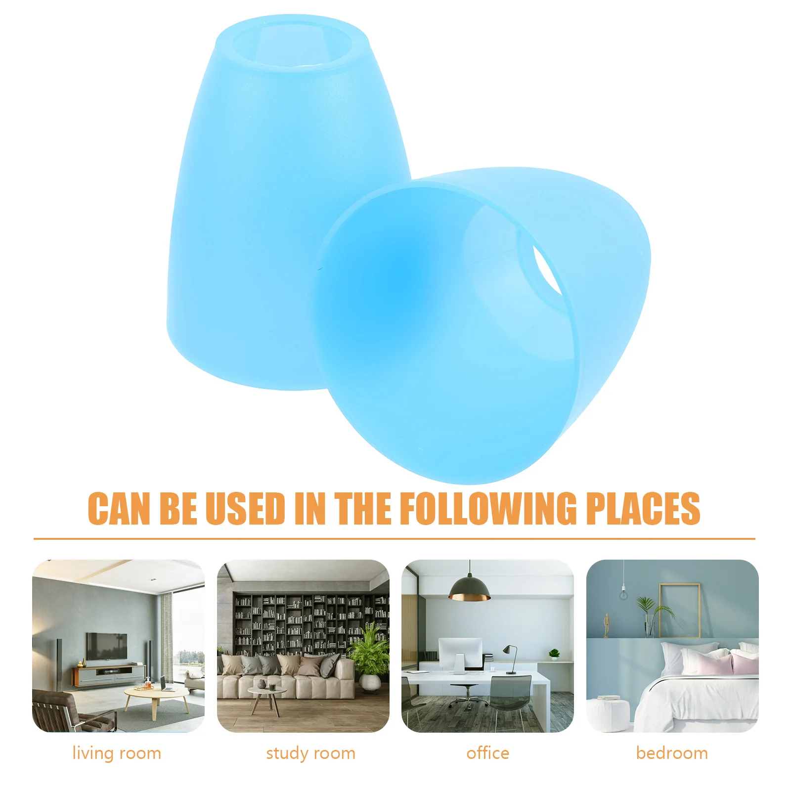 

2 Pcs Lampshade Lampshades for Table Plastic Small Replacement Mini