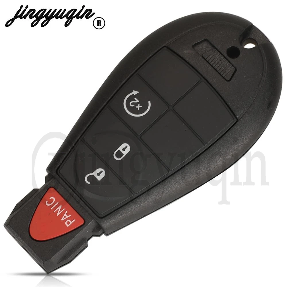 jingyuqin GQ4-53T For Jeep Cherokee Altitude Latitude Lux Limited Trailhawk 2014-2021 Remote Car Key 433MHz ID46-PCF7961 Chip