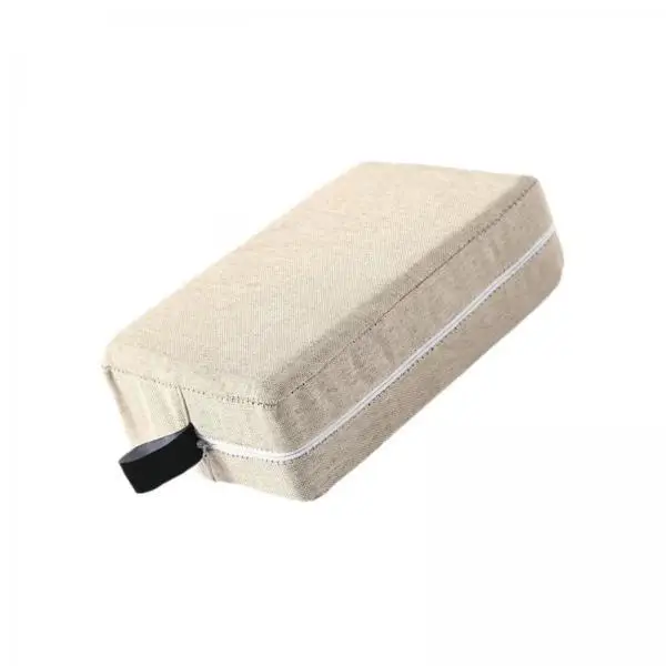 Non Slip Yoga Brick Cloth Cover with Zipper Washable Fitness Block Accessory for Home Gym Pilates and Yoga
