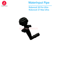 Original WaterInput Pipe Sealing for Roborock S8 Pro Ultra S7 Max Ultra Q Revo Vacuum Cleaner Parts Accessories Replacement