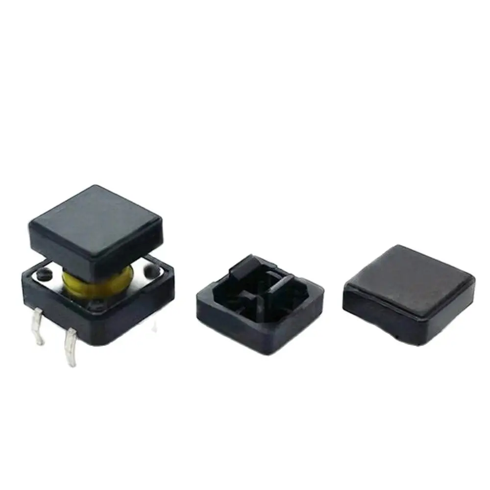 

200 шт. 10*10*3 мм крышка кнопочного переключателя квадратная крышка кнопки для квадратных тактильных переключателей 12*12 мм