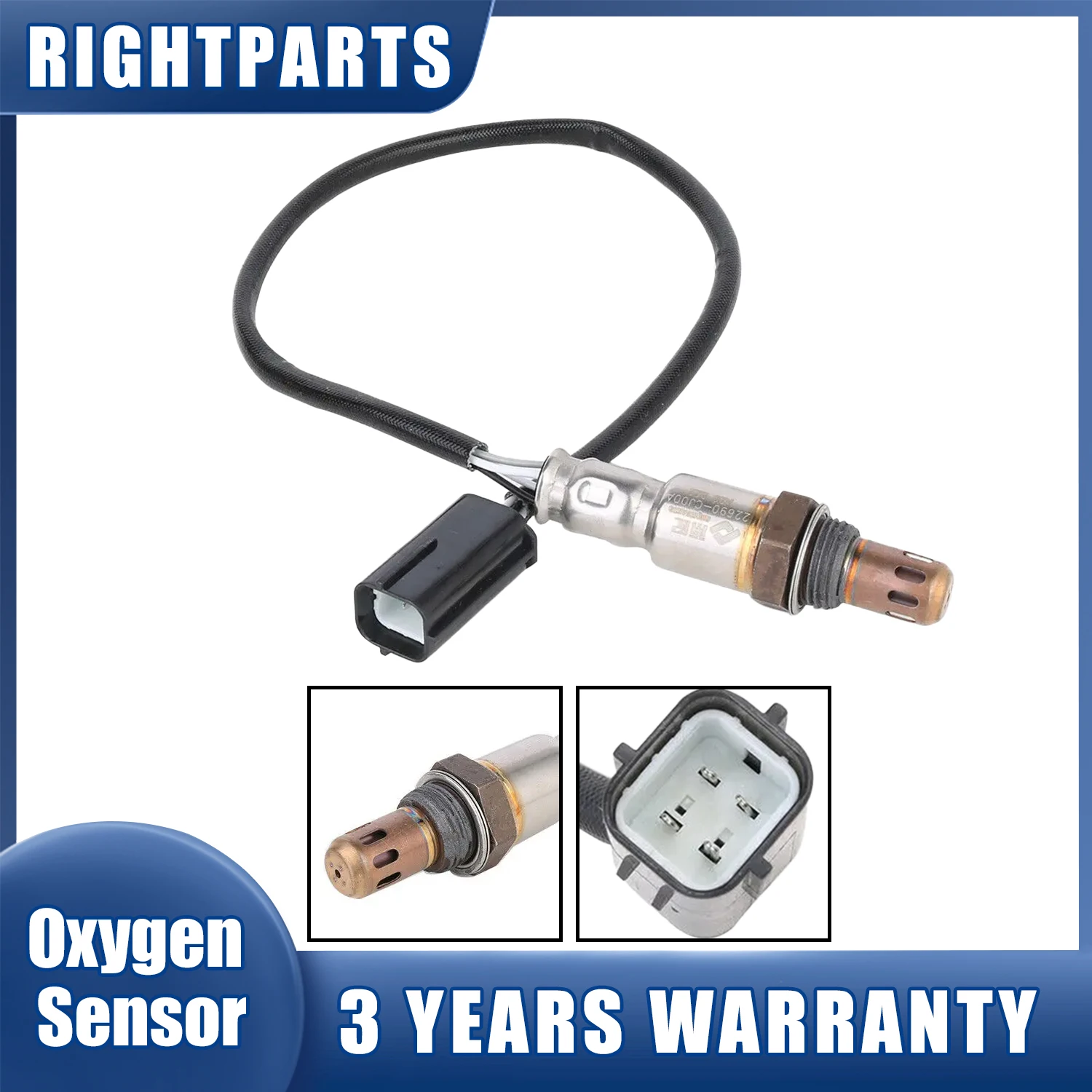 RIGHTPARTS 22690-CJ00A 22690CJ00A Lambda Sensor Oxygen Sensor 0986AG2204 For Nissan Altima GT-R Maxima INFINITI QX56 Auto Tool