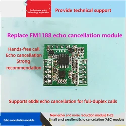 Full Duplex Hands-free Call Echo Cancelling Module F-23 with Dual Microphone Mode Support