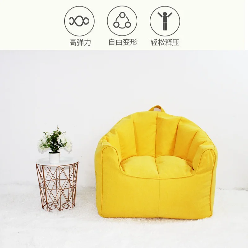 

Nordic Lazy Sofa Bean Bag Tatami Single Sofas Bedroom Leisure Creative Living Room Balcony Lazy Sofa Chair Living Room Furniture