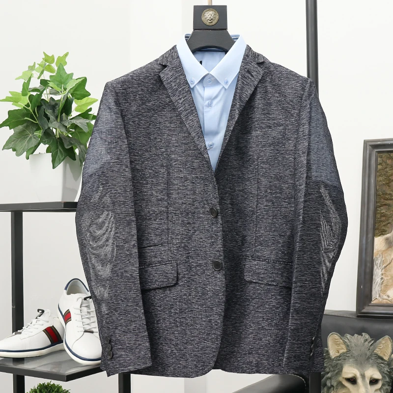 

Молодой мужской модный тонкий повседневный деловой костюм Jaet, сезонный классический классический костюм с двумя пуговицами Long Sve