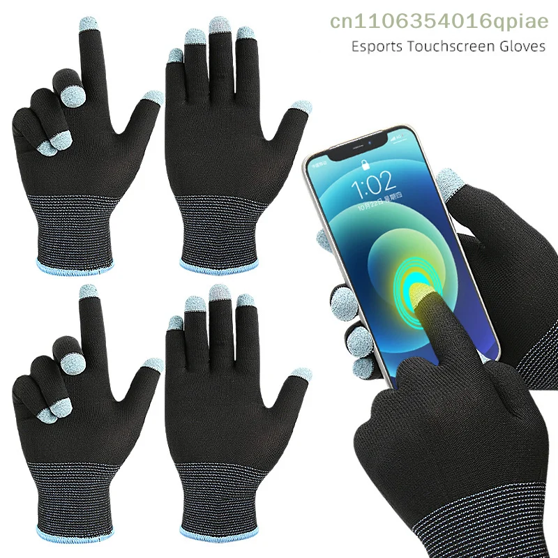 

（Summer4）1 Pair All Finger Operations Gaming Gloves Providing Accurate Screen Interaction For Mobile Devices For Winter Warmth