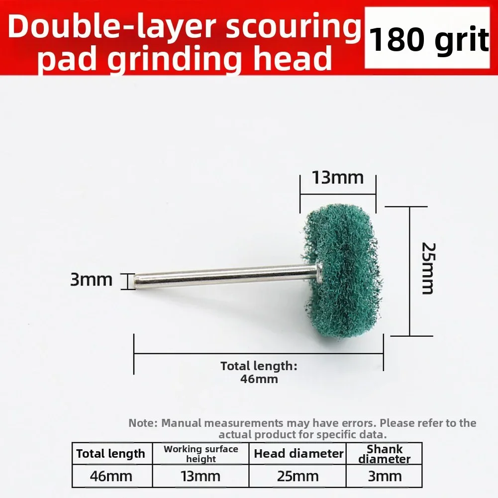 1 Inch Polishing Wheels Tools with 18 Inch Handle for Precise Polishing Cleaning and Rust Removal on Metal and Wood