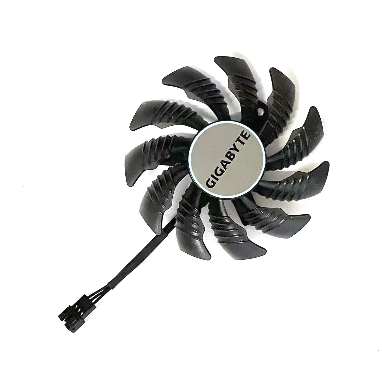 Brandneuer originaler 3PIN PLD08010S12HH 75MM RX6500 XT GPU-Lüfter passend für Gigabyte Radeon RX6500 XT EAGLE Falcon 4G Grafikkarte