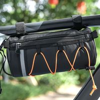 Bicycle Waterproof Storage Bag Outdoor MTB Large Capacity Cycling Riding Handlebar Front Frame Tube Bag Mountain Bike Head Bag