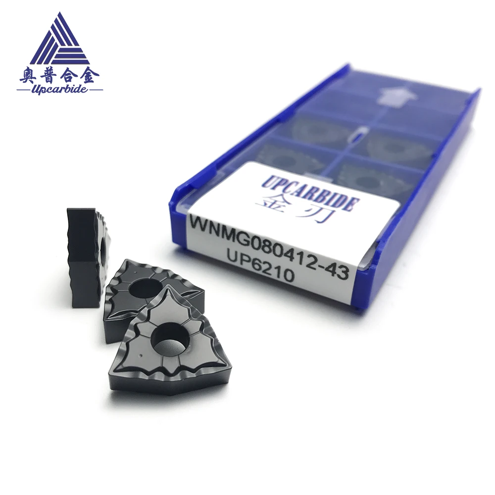 

Высококачественные токарные станки с ЧПУ — индексируемая фрезерная вставка WNMU060408R с высокой подачей для обработки стали, 10 шт. в коробке