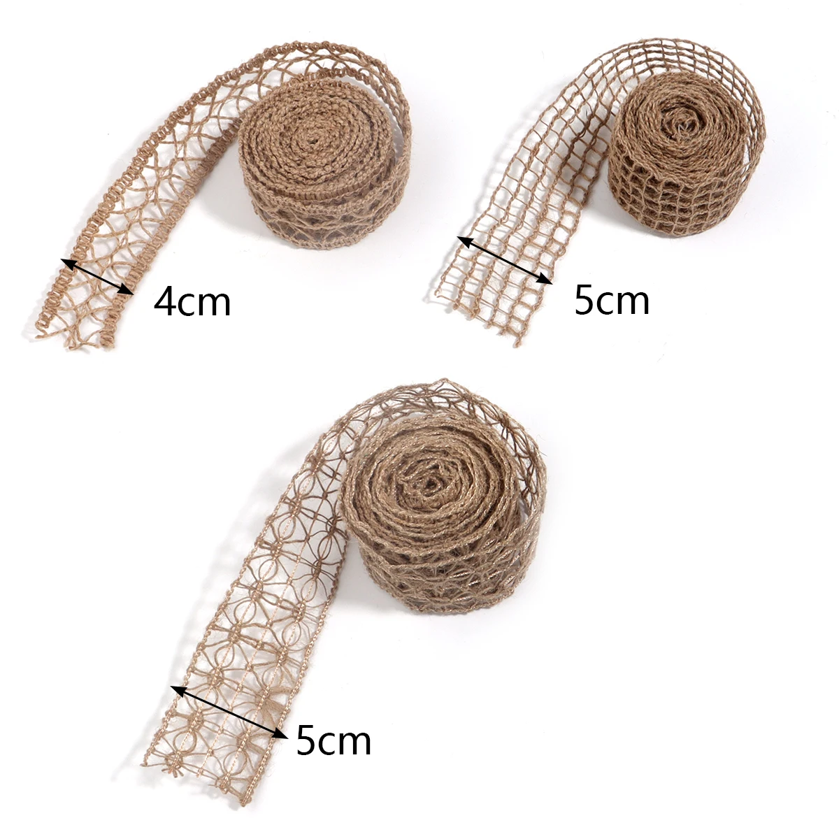 Natural Vintage Jute Rope Twine Roll Sewing Christmas Crafts Jute Cord Thread Wedding Handmade DIY Party Ribbon Bows Decoration
