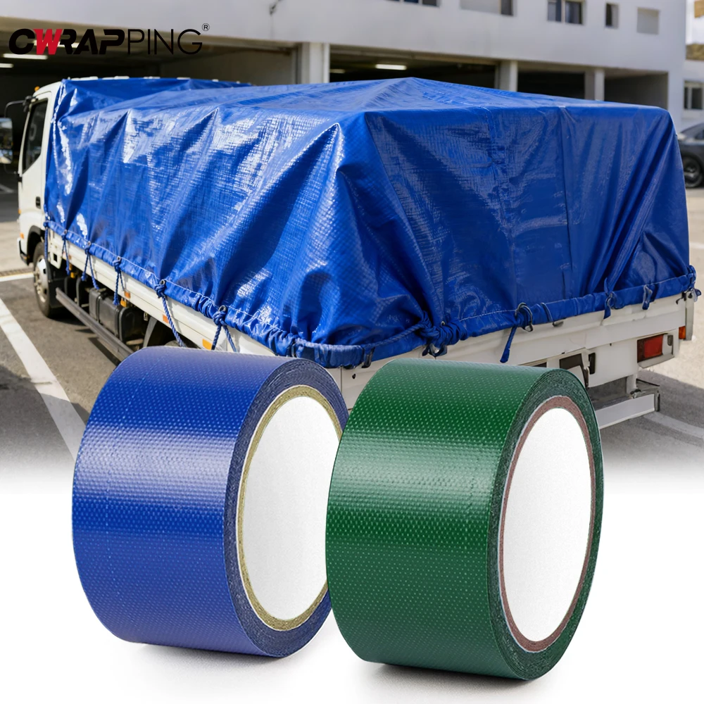 

Waterproof Tarpaulin Repairing Gummed Tape RV Camping Tent Adhesive Repair Tape Outdoor Camping Accessories Motorhome Fan Other