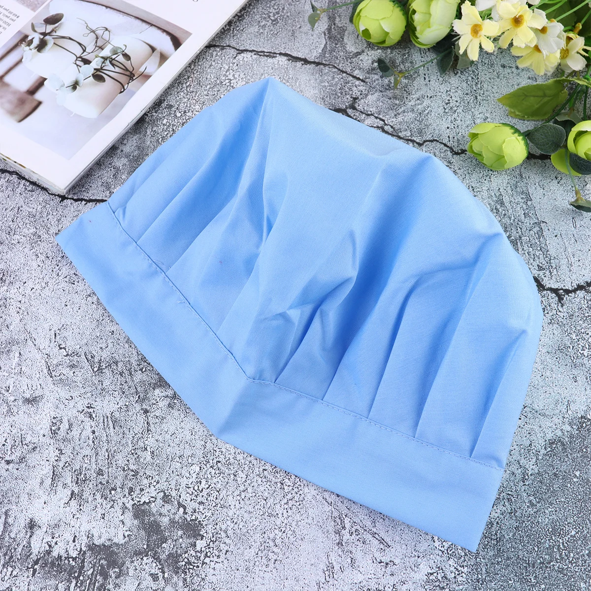 1Pcs Anti Hair Loss Kitchen Hat Chef Working Hat Practical Cotton Mushroom Design for Men Women Bakeries Kitchens Restaurants