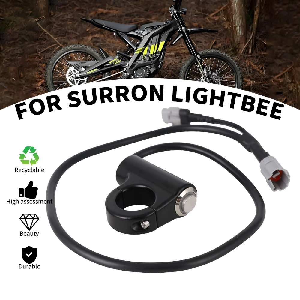 Plug & Play Headlight Kill Switch Electric Dirt Bike For Talaria MX3/MX4/MX5 Surron Lightbee S X Segway X160 X260 Motorcycle