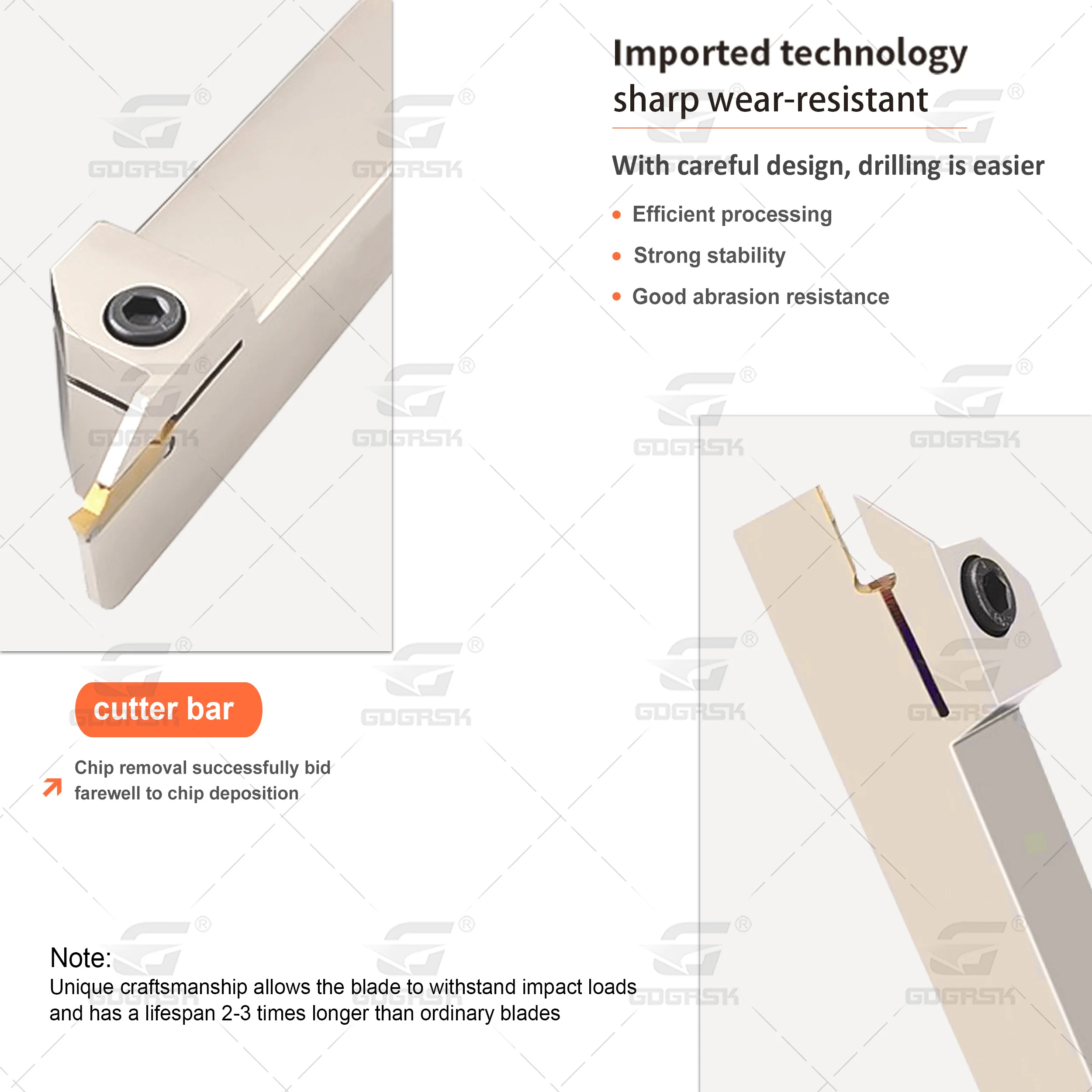 MGEHR/L Series Grooving Tool Rod MGEHR1212J-2D24 MGEHL1616-2 DESKAR Slotting Cutter Bar MGEHR/L1212/1616/2020/2525 White Holder