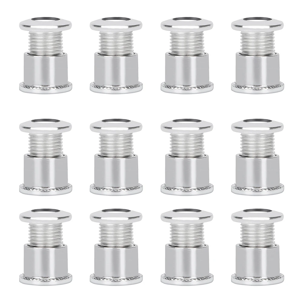 12PCS Chainring Bolts for Bikes Suitable for Mountain and Road Use Compatible with For Single and Double Chainrings