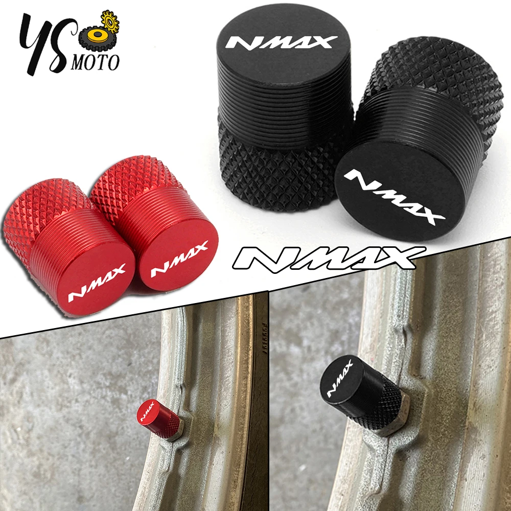 For Yamaha Nmax N-max 125 155 NMAX125 NMAX155 2020-2022 Motorcycle CNC Aluminum Wheel Tire Valve Airtight Caps Dustproof Cover