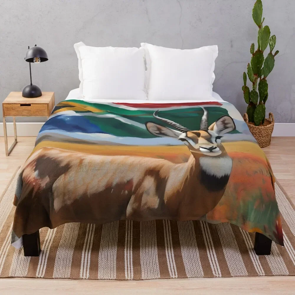 

South Africa Throw Blanket valentine gift ideas funny gift Plaid Luxury Brand Blankets