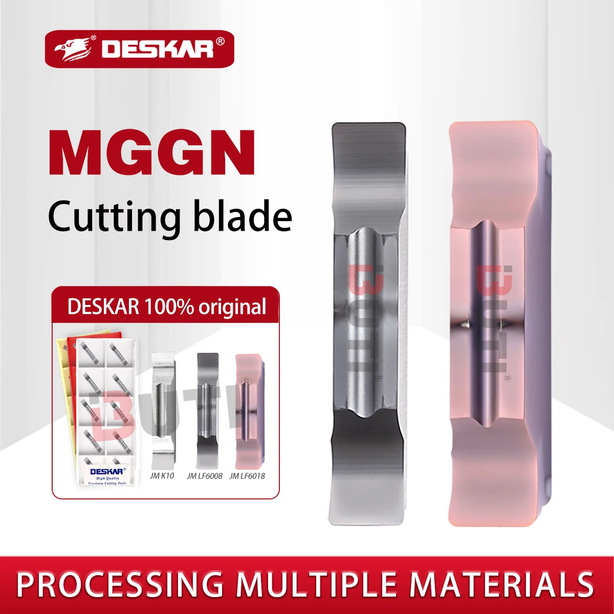 

DESKAR 100% оригинал из нержавеющей стали MGGN150 200 250 300 400 500 MGGN600 JM LF6018 K10 LF6008 Токарный станок с ЧПУ, лезвие для обработки канавок