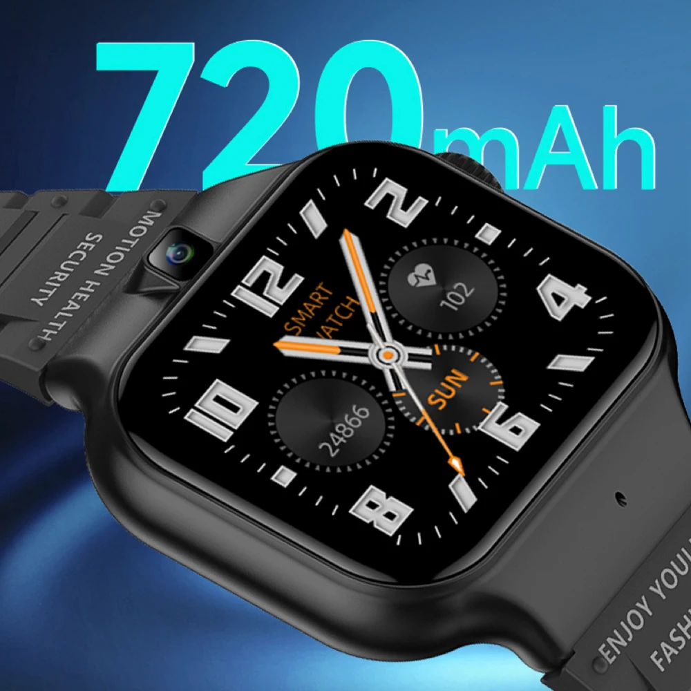 طفل مكالمة فيديو 4G ساعة ذكية WIFI LBS GPS تحديد المواقع مقاوم للماء SOS معدل ضربات القلب الصحة الساعات APP تحميل الأطفال Smartwatch