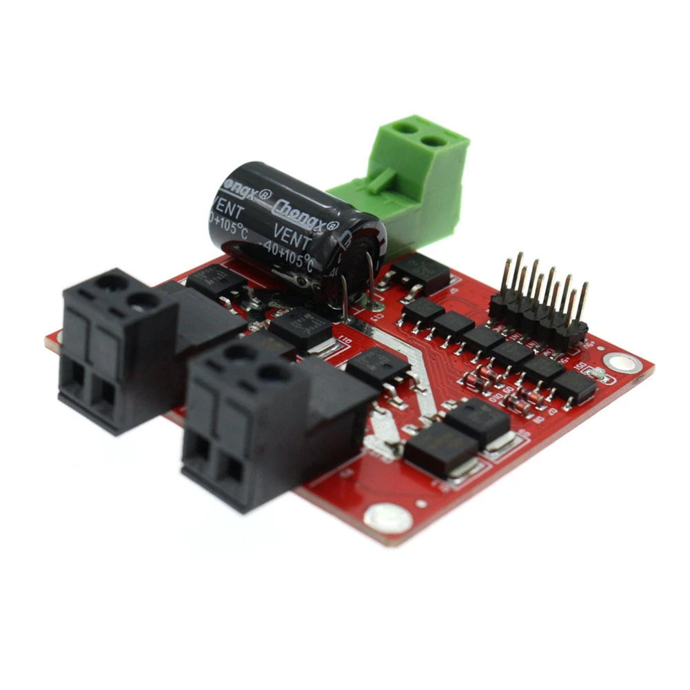 TA-L298 Dual Channel Motor Driver DC 6.5V-27V 7A Motor Control Board, Electric Motor Control Module, Motor Speed Controller