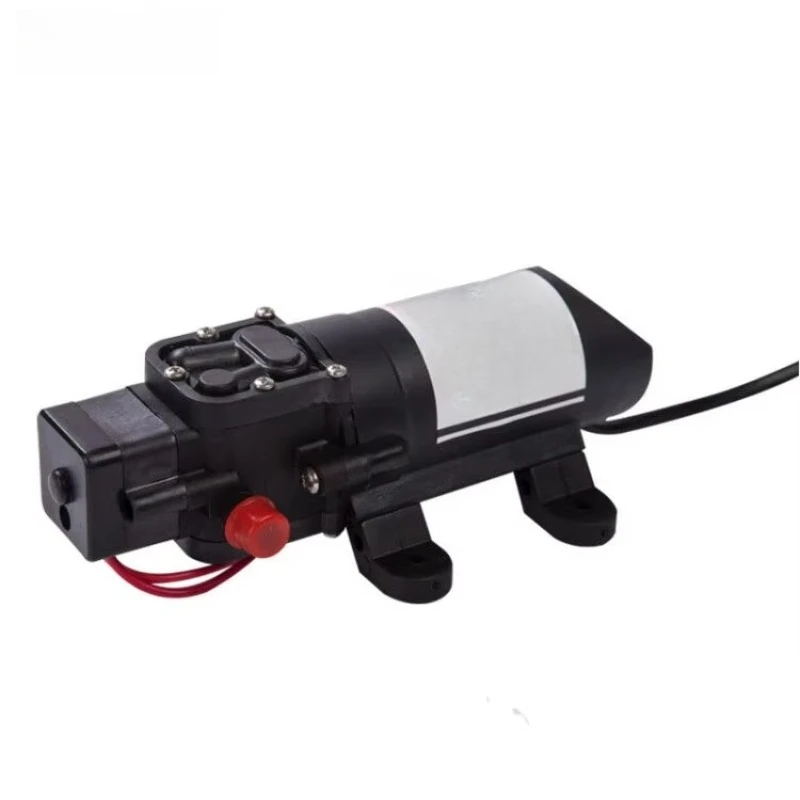 Manufacturer FLO-2202A 12V DC 80PSI 4LPM Micro High Pressure Self Priming Chemical Liquid Miniature Diaphragm Pump