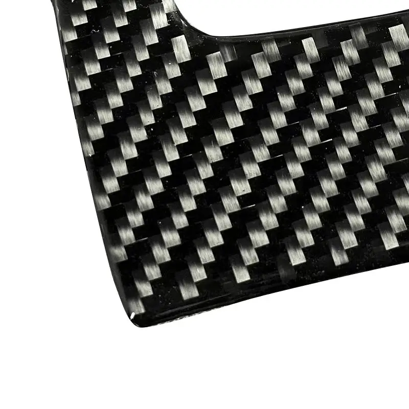 For Toyota Highlander 2015 2016 2017 2018 Car Carbon Fiber Dashboard Panel Air Condition Vent Outlet Frame Cover Protective Trim 5