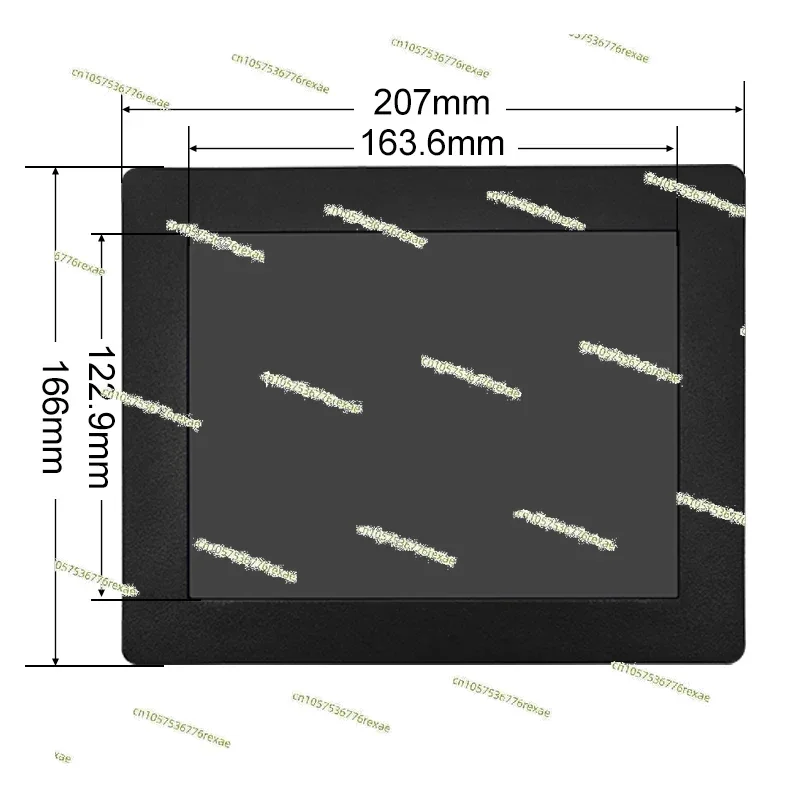 8 inch 800*600 IPS 1024*768 HD-MI VGA AV BNC Resistive touch screen Metal Case TFT Embedded OEM ODM industrial LCD