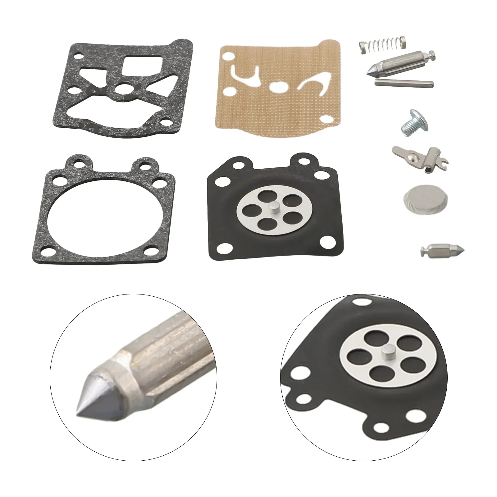 

Carburetor Diaphragm Gasket Needle Repair Kit With 024 026 MS240 MS260 For Walbro K11-WAT Chainsaws - Ensures Superior