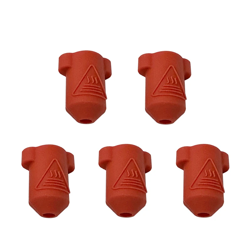 Creality K1/K1 Max Print Head Thermal Insulation Silicone Sleeve Pack of 5 for 3D Printer Parts