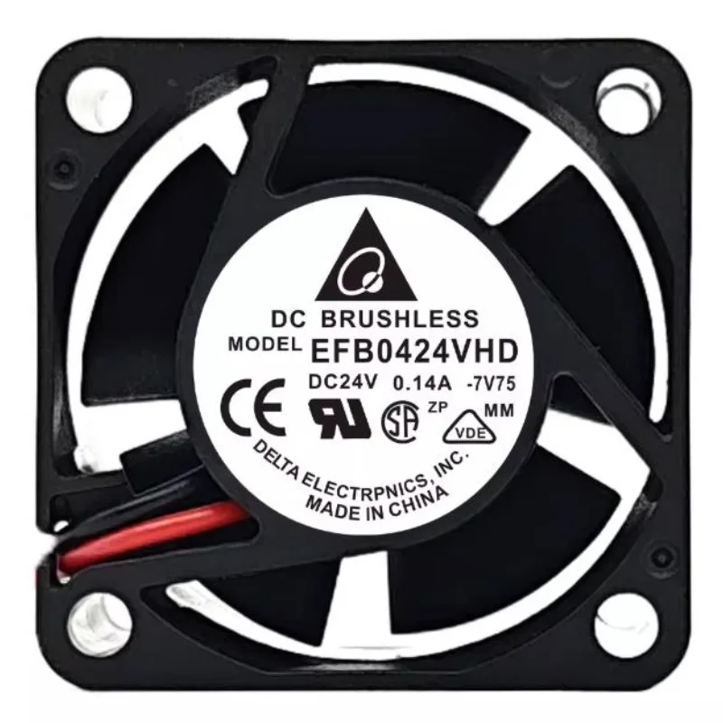 

Новый вентилятор-кулер для Delta EFB0424VHD DC24V 0.14A 4CM 4020 Охлаждающий вентилятор 40*40*20 мм