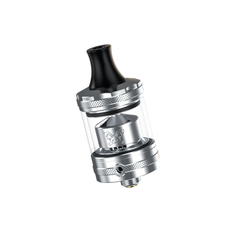 اصلی Hellvape Dead Rabbit MTL RTA ٹینک 23mm 2ML/4ML سنگل کوائل ایٹمائزر 0.7ohm Ni80 Clapton Vape Vaporizer 510 Drip Tip