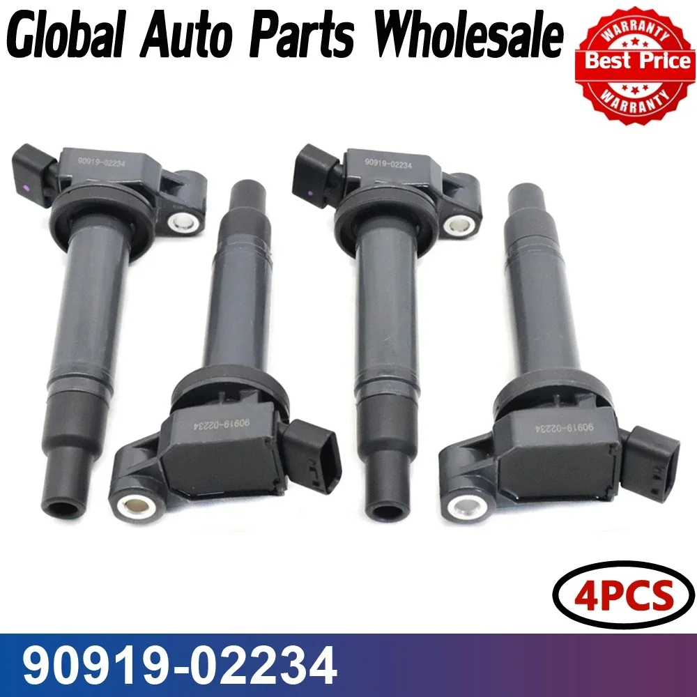

Автомобильные катушки зажигания для Toyota Avalon Camry Highlander Sienna для Lexus ES300 RX300 3.0L V6 90080-19016 90919-02234