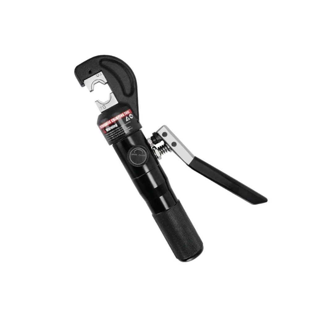 

Prevent Oil Leakage Hydraulic Crimper Alloy Steel Terminal Wire Battery Cable Crimper Ergonomic Handle Tight Crimping