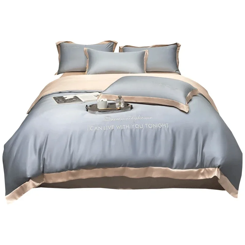 

Postmodern Luxury White Beddings Sets Ultralight Selling Comfortable Kawaii Bedding Set Nordic Minimalist Home Furniture