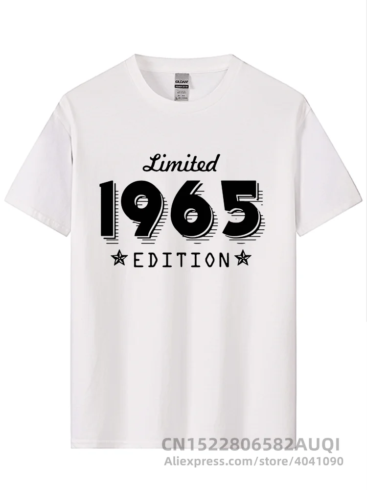 1965 Limited Edition Gold Design Men's Black T-SHIRT Cool Casual pride t shirt men Unisex New Fashion tshirt Loose Size