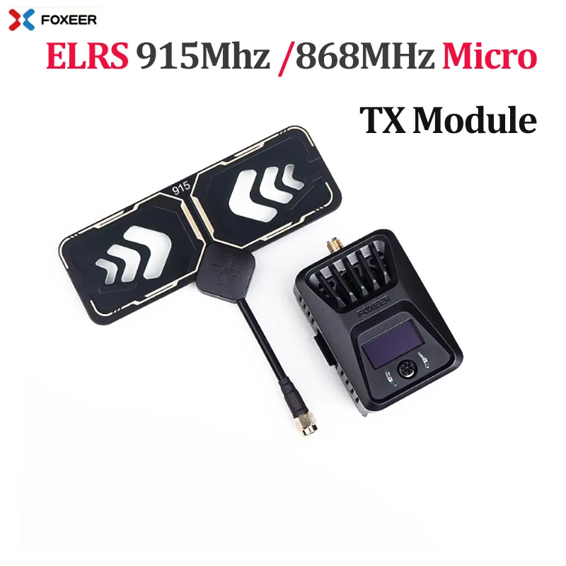 

Foxeer ELRS 915 МГц 868 МГц Модуль Micro TX Антенна ExpressLRS ELRS 1 Вт RF Модуль с антенной для радиоуправляемого самолета FPV Дрон дальнего действия
