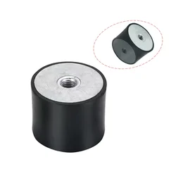 M4 M5 M6 M8 Double Female Thread Rubber Shock Absorber Crash Pad Damper Anti-vibration Pads Cushion Shock Absorbing Nut