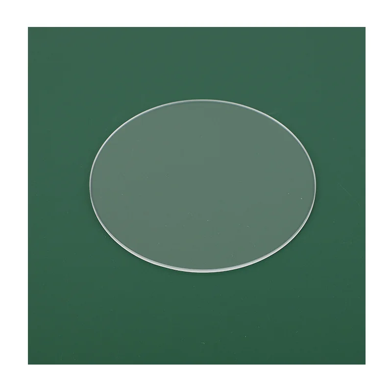 Quartz Glass Plate Can Withstand High Temperature Ultraviolet Light Disc Quartz Plate Thickness 1Mm/2Mm