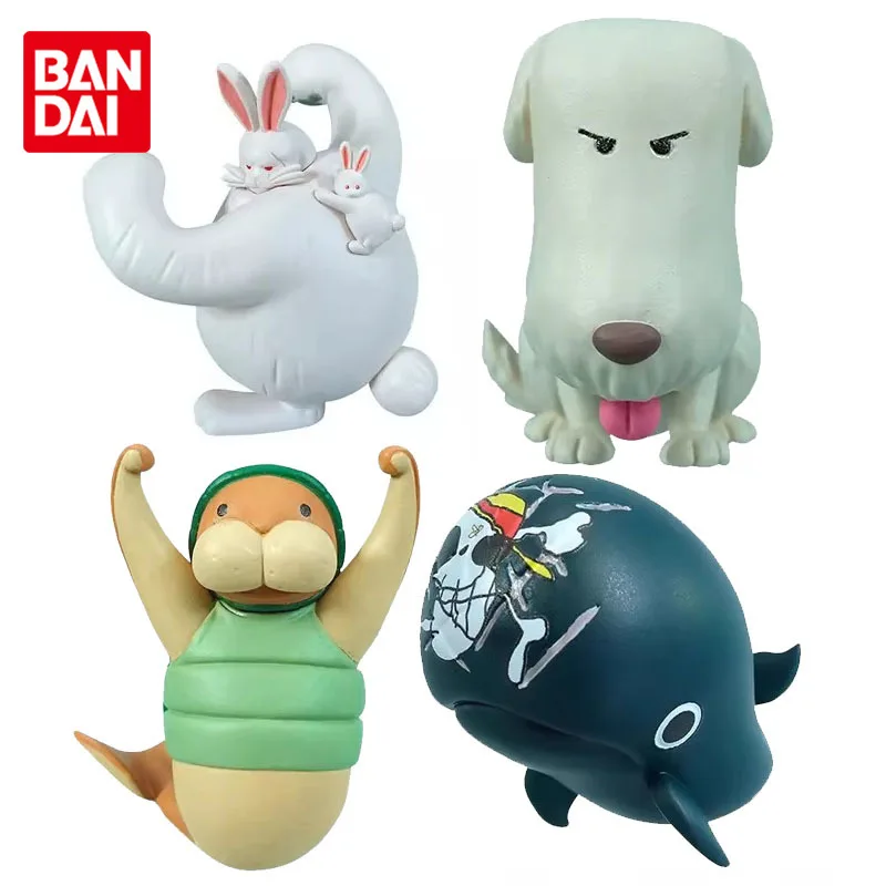 BANDAI original Gashapon ONE PIECE Devil fruit Kung fu manatee Anime Action Figures Toys For Boys Girls Kids Gift